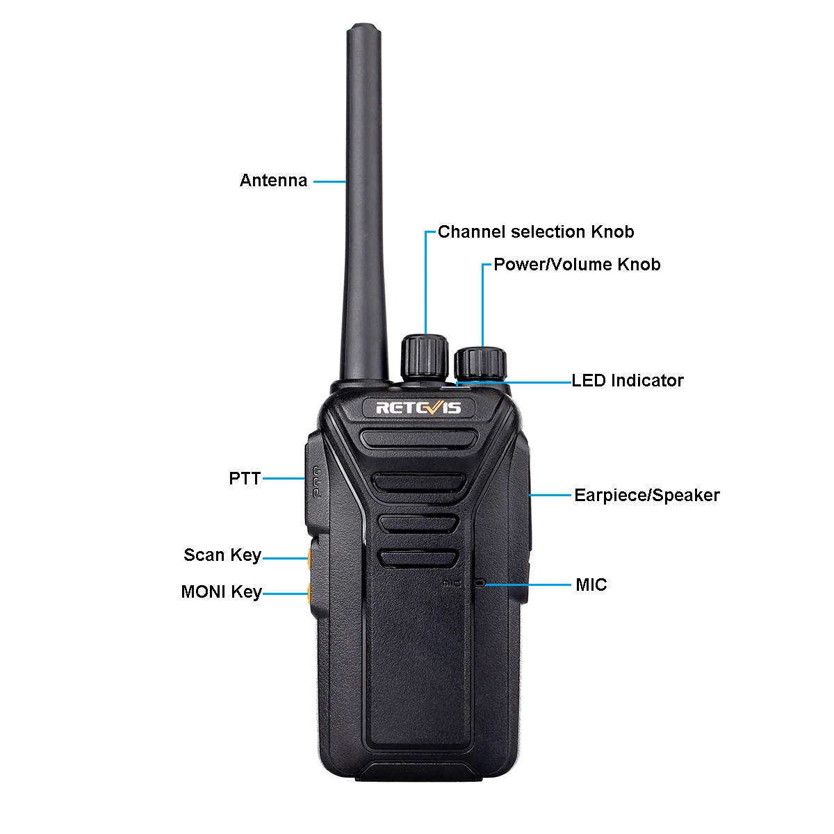 1 шт. Retevis RT27 рация без лицензии радио PMR/FRS PMR446 UHF 16/22CH VOX скремблер портативный радиоприемопередатчик Hf
