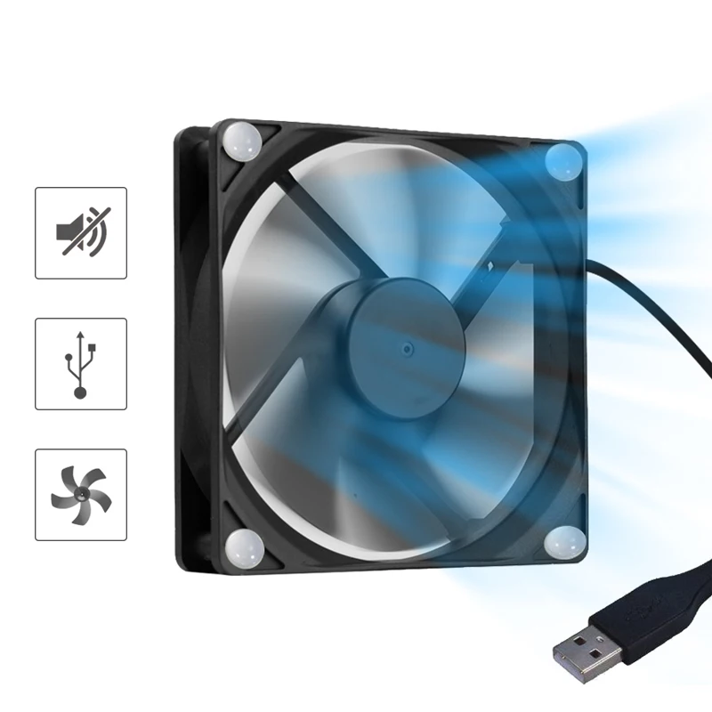 KOQIT Cooling Fan for Android TV Box Computer cooler Set Top Box