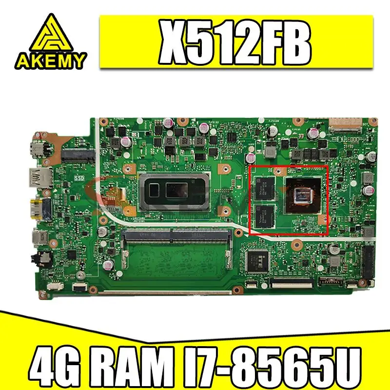 Motherboard For Asus Vivobook 15 X512 X512fbap1203t X512f F512f X512fb