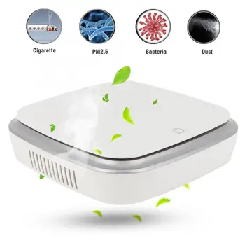 

Mini 12V Car Air Anion Purifier Auto Fresh Air Purifier Oxygen Bar Ozone Ionizer Air Cleaner Smoke Formaldehyde Dust Removel