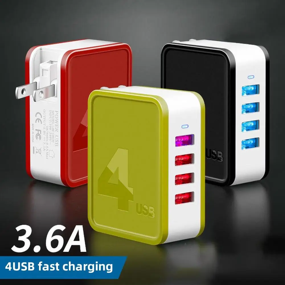 Быстрое зарядное устройство с портом USB 2/4 QC4.0 3 0 USB-портом адаптер питания для iPhone