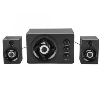 

Multimedia Mini 2.1 USB Speaker Subwoofer Music Player Desktop Mobile Phone Computer Mini Speakers