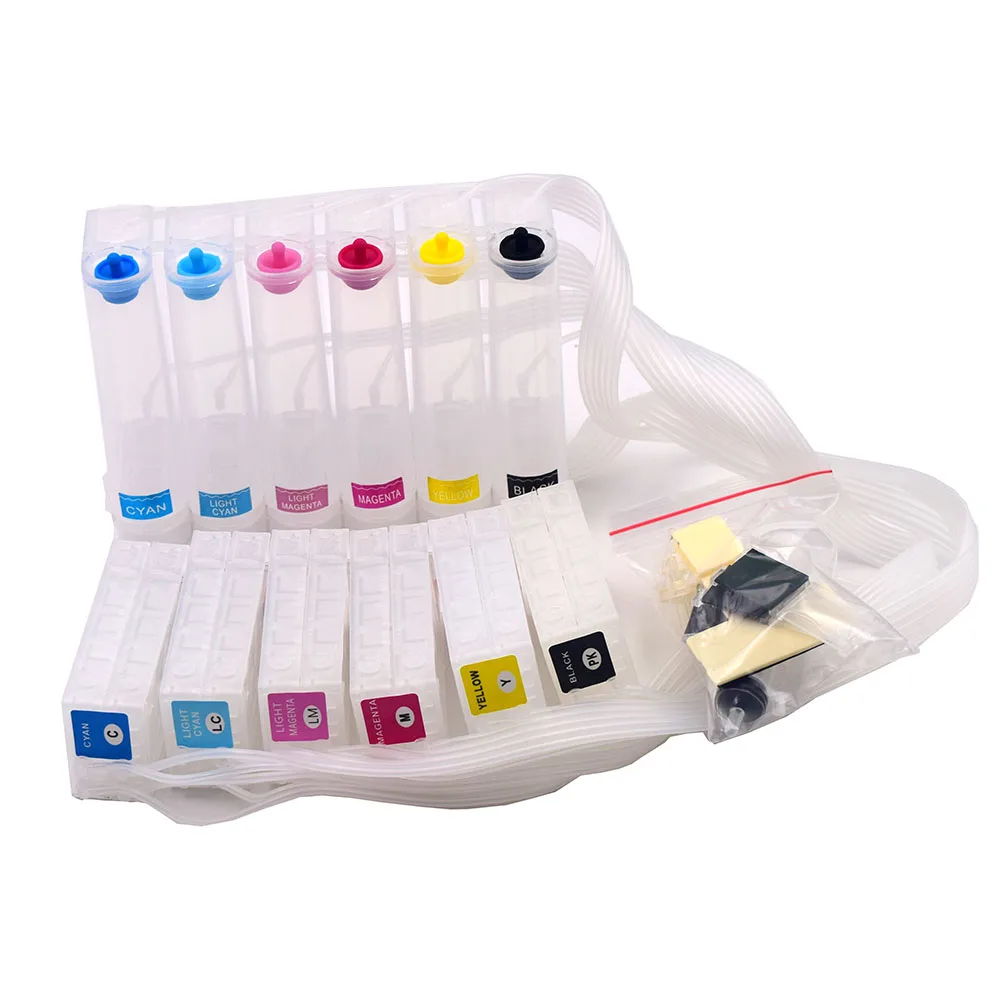 Boma,ltd PP-100 PP-50 Ciss for EPSON PJIC1-PJIC6 PP100 PP50 PP 100 50 Continuous Ink Supply System 6 Color