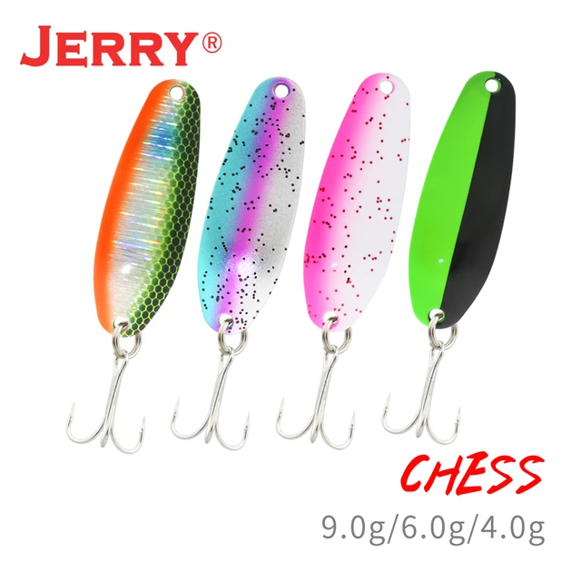 Metal Artificial Treble Hook, Spoon Lures Fishing Jerry