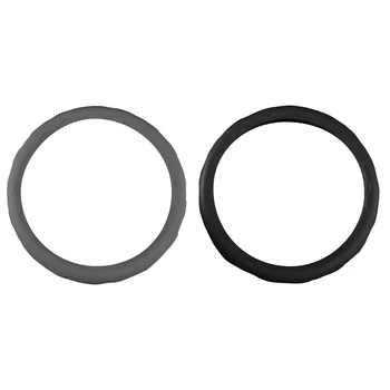 

Universal Car Silica Gel Steering-Wheel Cover Anti-Slip Skidproof Durable 38CM/15 Inch Steering Wheel Cover