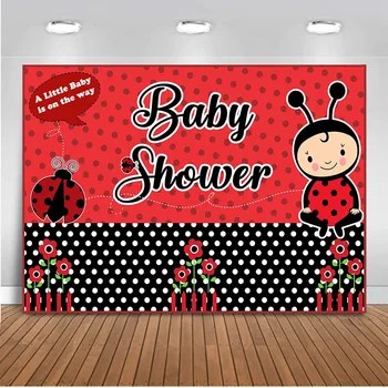 

Neoback Newborn Baby Shower Bee Backdrop for Photography Happy Birthday Theme Party Decoration Supplies Little Baby Backdrops