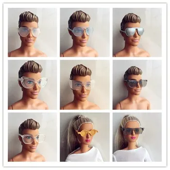 

Original Doll Sunglasses Fashion Doll Decors Male Doll Kan Glasses Fashion Princess 1/6 Doll Toy Accessories Kids DIY Doll Parts