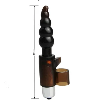 Candiway Tiny Beads Vibrator Finger Loop Clitoris Massager G Spot Anal Plug Waterproof Masturbation Adult Sex Toys For women 3