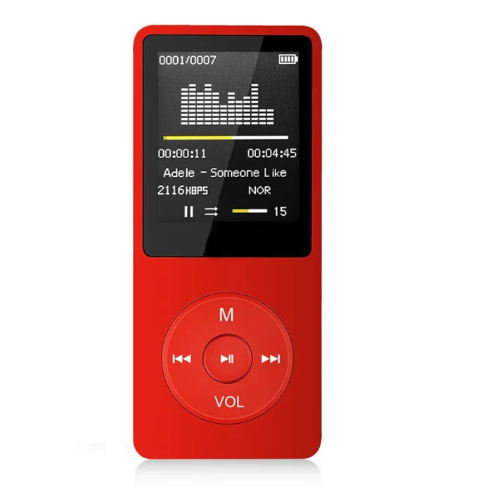 Sports MP3 Player Recording Pen with E-book Reading Picture Browsing FM Radio Function DU55