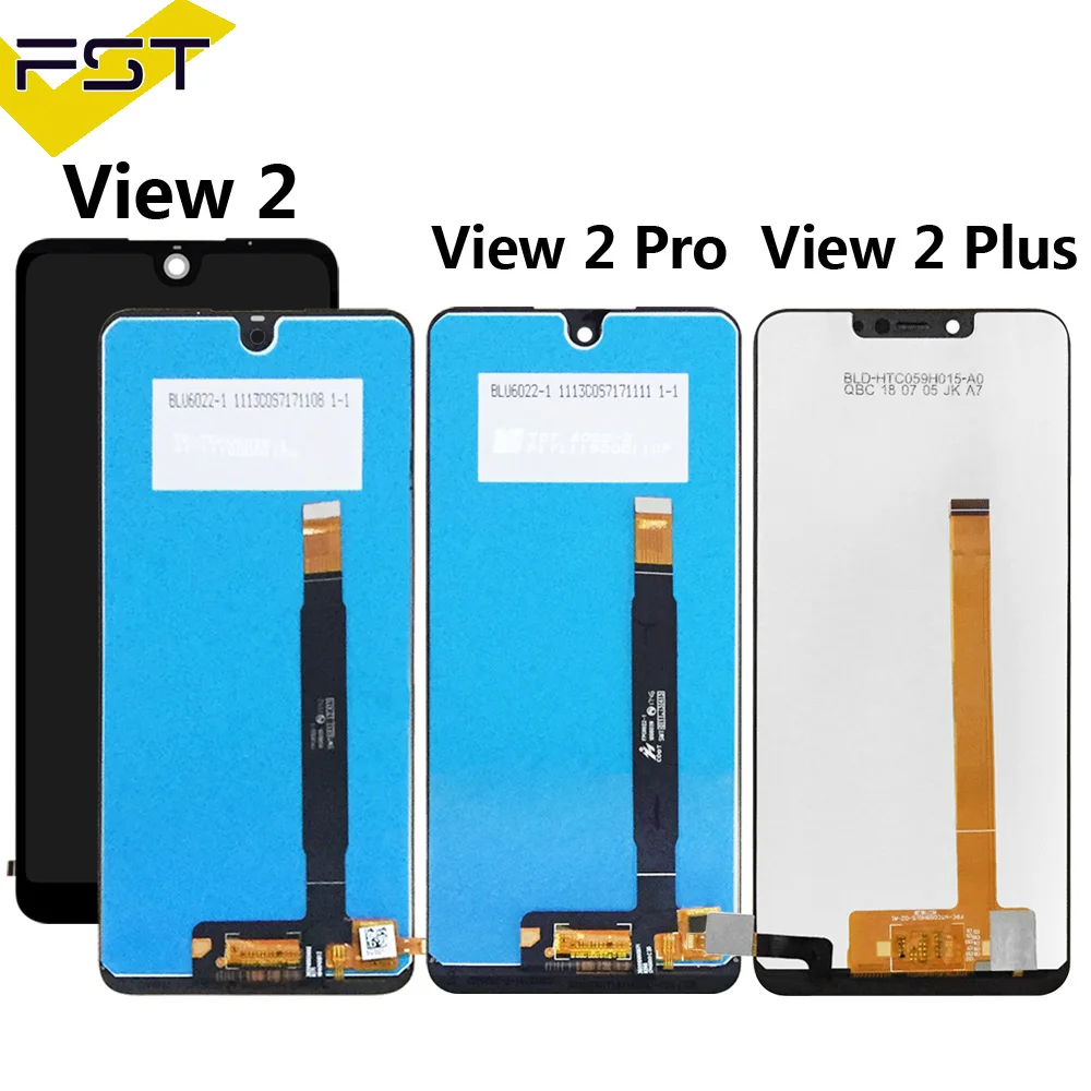 Для Wiko View 2/View 2 Pro/View Plus ЖК-дисплей + сенсорный экран дигитайзер Аксессуары для