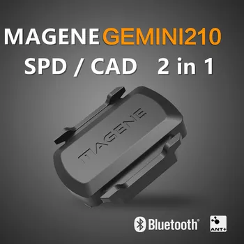 

IP66 Waterproof MAGENE S3+ Bicycle computer Cadence + Speed 2-in-1 Wireless Dual Module Sensor Bluetooth 4.0 and ANT