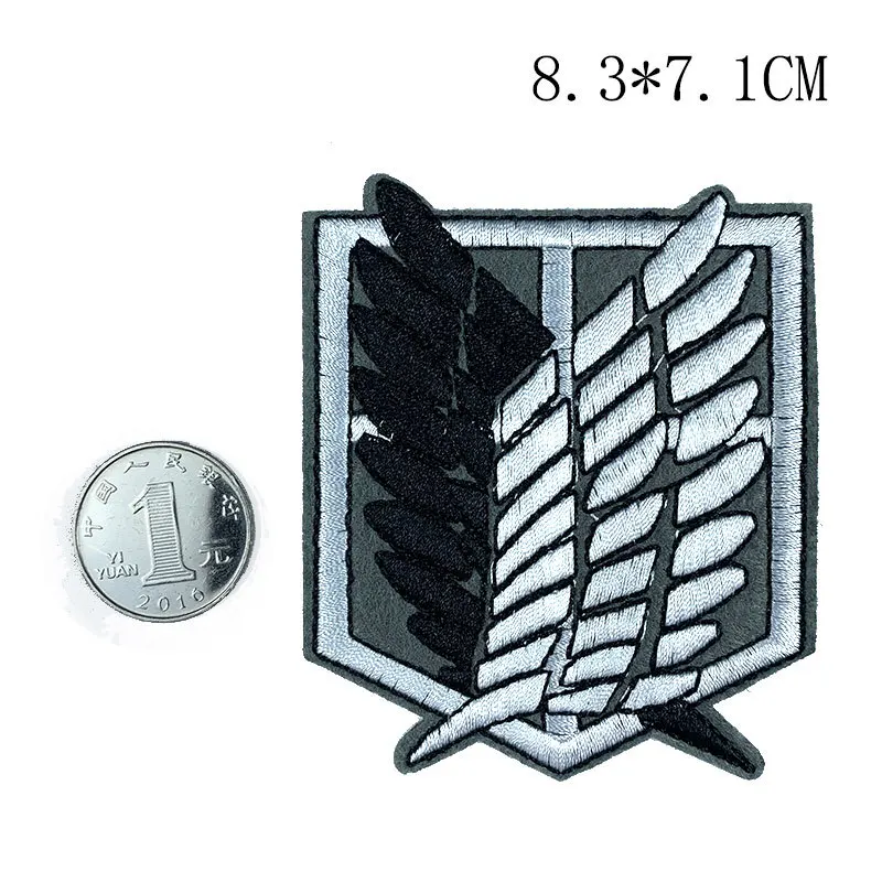 Bioshock Attack On Titan Liberty Wings игра вышитые железные нашивки для одежды DIY полосы значки Косплей аппликации