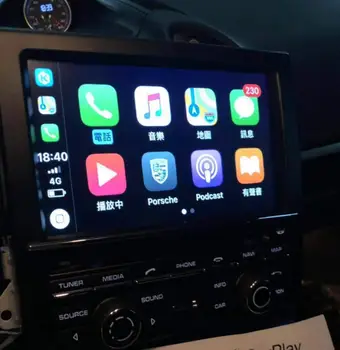 

PCM 3.1 Wireless Apple CarPlay wire android auto Retrofit for 2010-16 Porsche Panamera Cayenne Macan Cayman Boxster 911 Car play