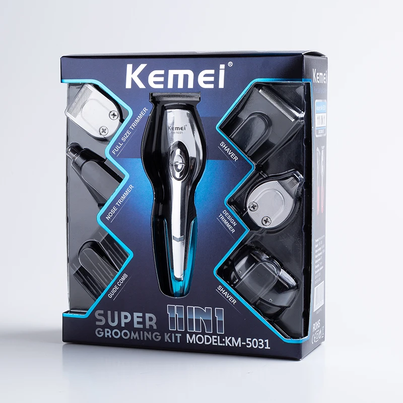 Kemei триммер для волос km5031электрическая машинка для стрижки волос профессиональная машинка для стрижки бритья бороды аккумуляторные инструменты тример клипер