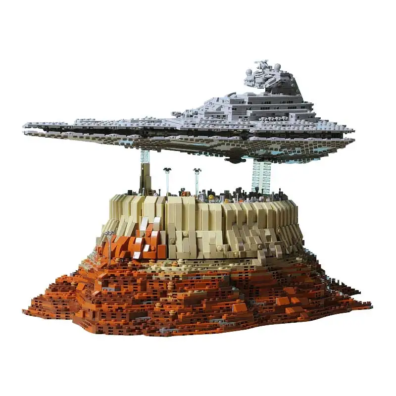 

Figures The Empire Over Jedha City Movie Series Building Blocks 5000 Pcs MOC Toys For Children Gifts For Legoing Starwars