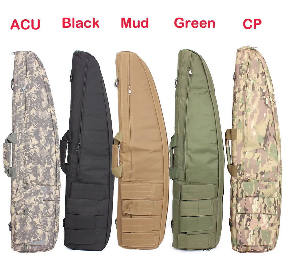Tactical 72 95 120 cm Rifle Bag Case Airsoft Gun Backpack Sniper Carbine Nylon Shoulder Bags Military Hunting Accessories | Спорт и