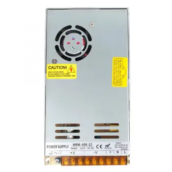 

Switch Power Supply PWM Intelligent Control for LED Light Strip 100~115VAC or 200~230VAC to DC12V 400W