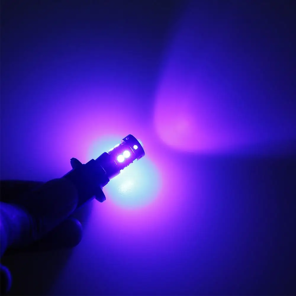 

10Pcs Blue 12V Car T10 W5W 194 192 3030 10SMD Canbus Error Free LED Bulb For Clearance Light License Plate Lights