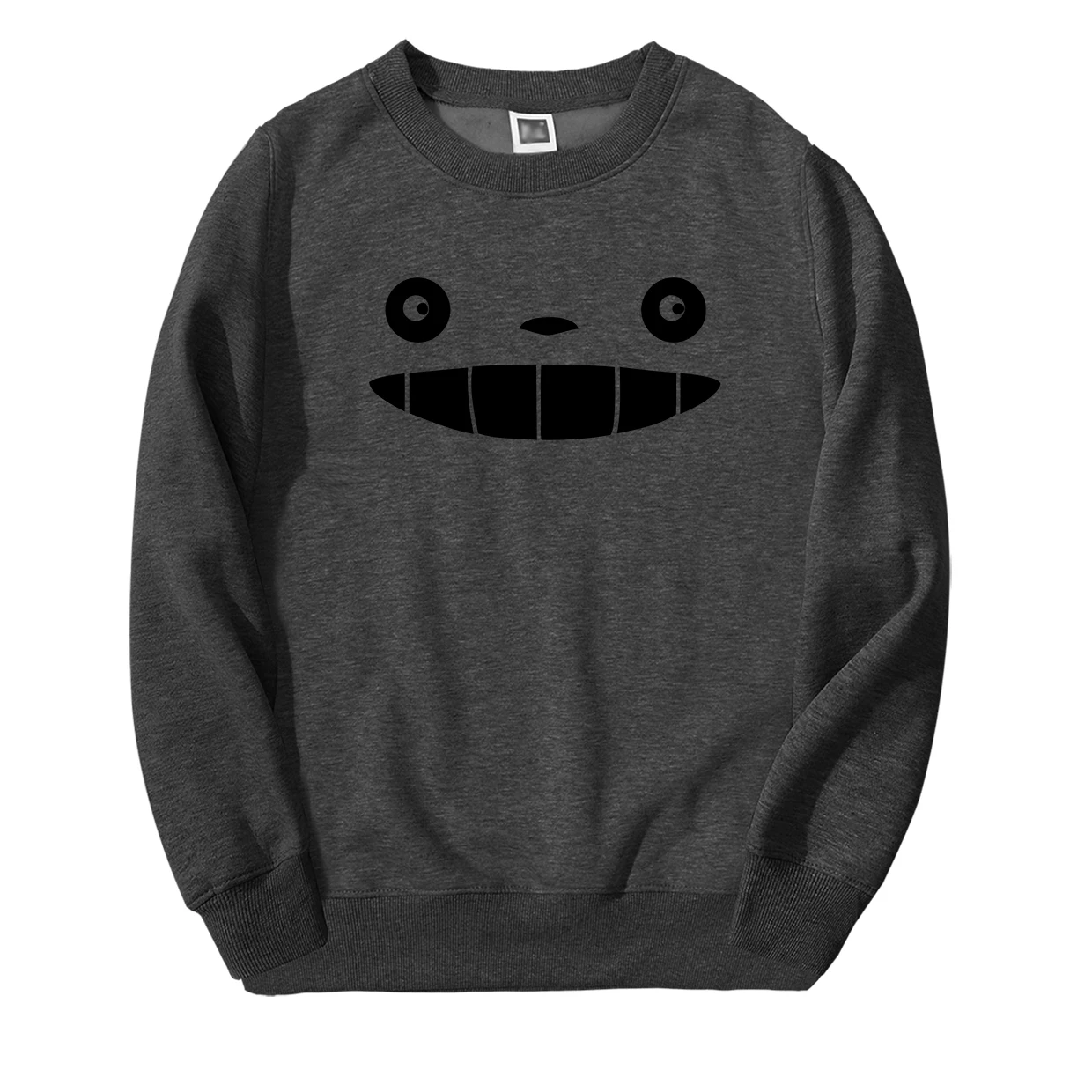 Tonari No Totoro Harajuku мужские толстовки осень зима теплый флис с капюшоном Япония Аниме свободный крой модная верхняя одежда