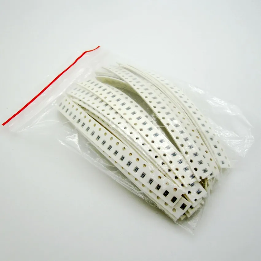 Комплект резисторов 0805 SMD в ассортименте 1ohm 1M ohm 1% образец комплект Резистор pack 22R