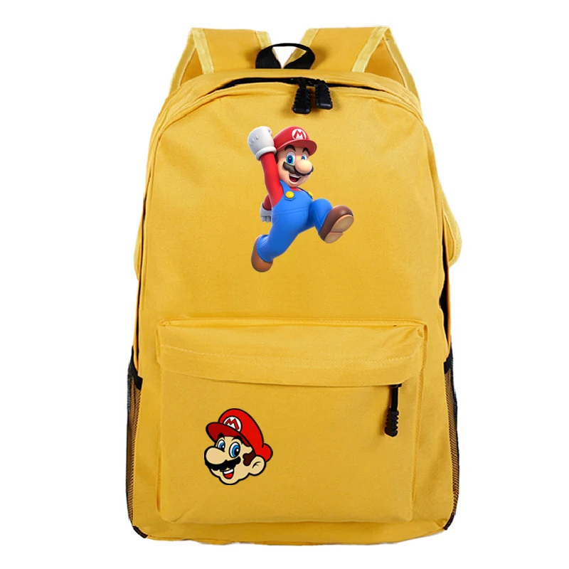 32 Fashion Hot Sale Super Mario Bags School Backpack Travel Shoulder Practicality Popular Pattern Schoolbag Teens School Bag - Цвет: 32