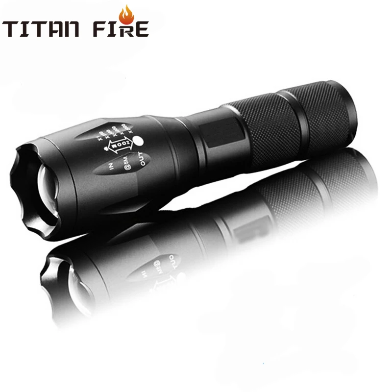 Puissant étanche DEL Handheld Spotlight rechargeable plongée sous-marine Light