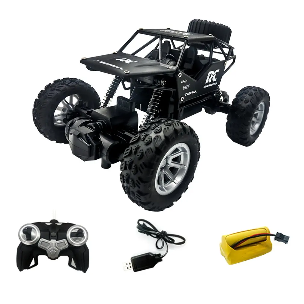 

1:18 High Speed Alloy RC Car 2.4G Remote Control Off-road Climbing Vehicle Toy Big Horsepower Monster Truck For New Year Gifts