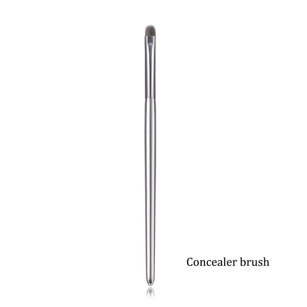 1pc Concealer Новые отдельные Кисточки для макияжа, высококачественные тени для век, бровей, губ, пудра, основа для растушевки, Кисть для макияжа, косметический карандаш, кисть - Handle Color: 1pc Concealer