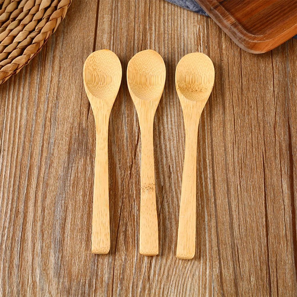 Wooden Spoons Bamboo Kitchen Cooking Utensil Tool Soup Teaspoon Kids
Spoon Kitchenware For Rice Soup