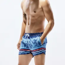 Сексуальные мужские шорты для плавания, одежда для плавания, купальный костюм, мужские шорты для пляжа Бермуды для серфинга, плавки Maillot De Bain