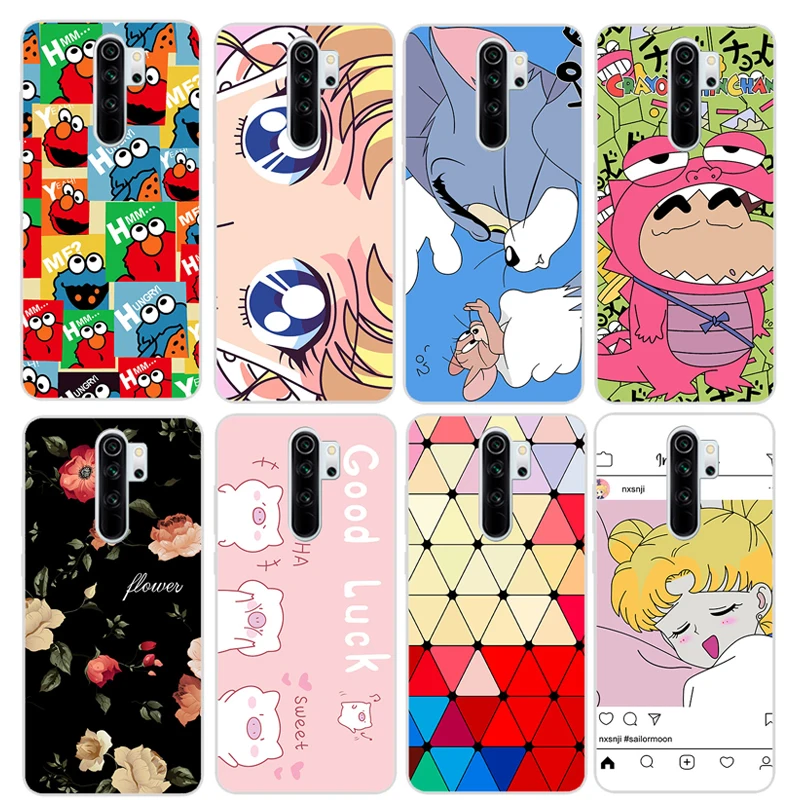3D Cute Design Redmi note 8 pro Case For xiaomi redmi case Dog cat cover for phone TPU |