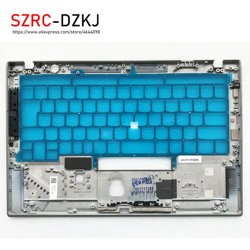 LenovoThinkpad X1 Carbon 6th опора для рук UK крышка клавиатуры Рамка сменная крышка ноутбука Серебристые моделей AM16R000910