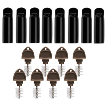 

16 Pieces Draft Beer Faucet Cap&Plug Brush-Tap Soother Sanitary Covers