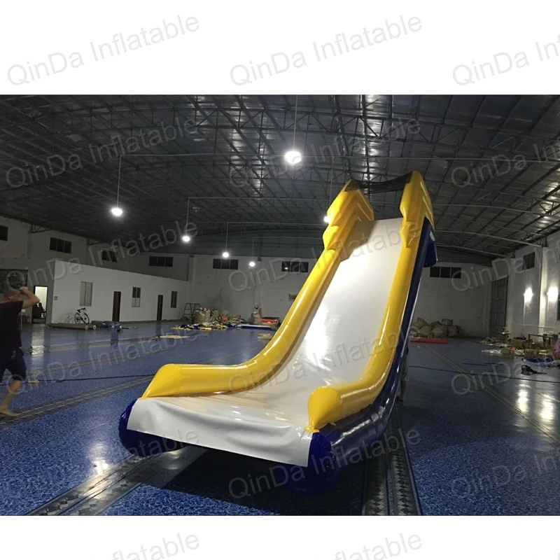 Scivolo D'Acqua Lungo 4M Scivolo D'Acqua Galleggiante Yacht Gonfiabili Scivolo D'Acqua Per Giochi Gonfiabili Per Sport Acquatici