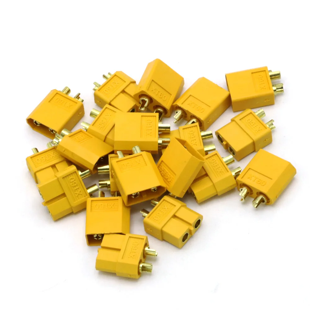 10Pcs XT60 XT30 T Plug 5 Male and 5 Female Bullet Connectors Plug For RC Quadcopter FPV Racing Drone Lipo Battery