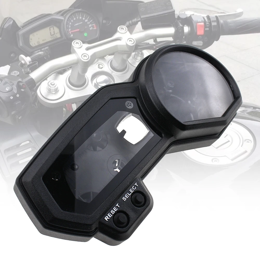 

MotorcycleSpeed Meter Instrument Case Gauges Odometer Tachometer Housing Box Cover For Yamaha FZ1 FZ1N FZ6 FZ6N SingleTurn 06-13