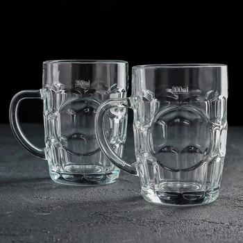 

A set of beer mugs "Leaf", 300 ml, 2 pieces
