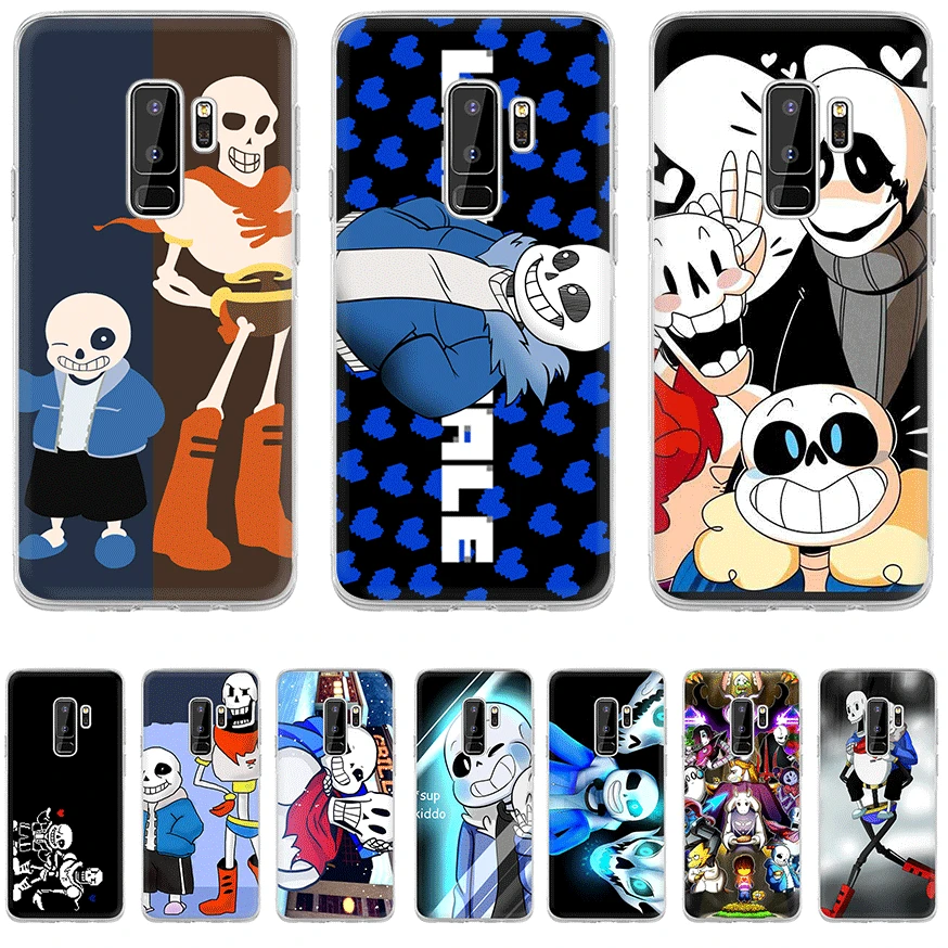 

Mobile Phone Case For Samsung Galaxy J7 J6 J5 J3 J2 J1 Prime Hard Cover Undertale Papyrus Sans Shell Bag