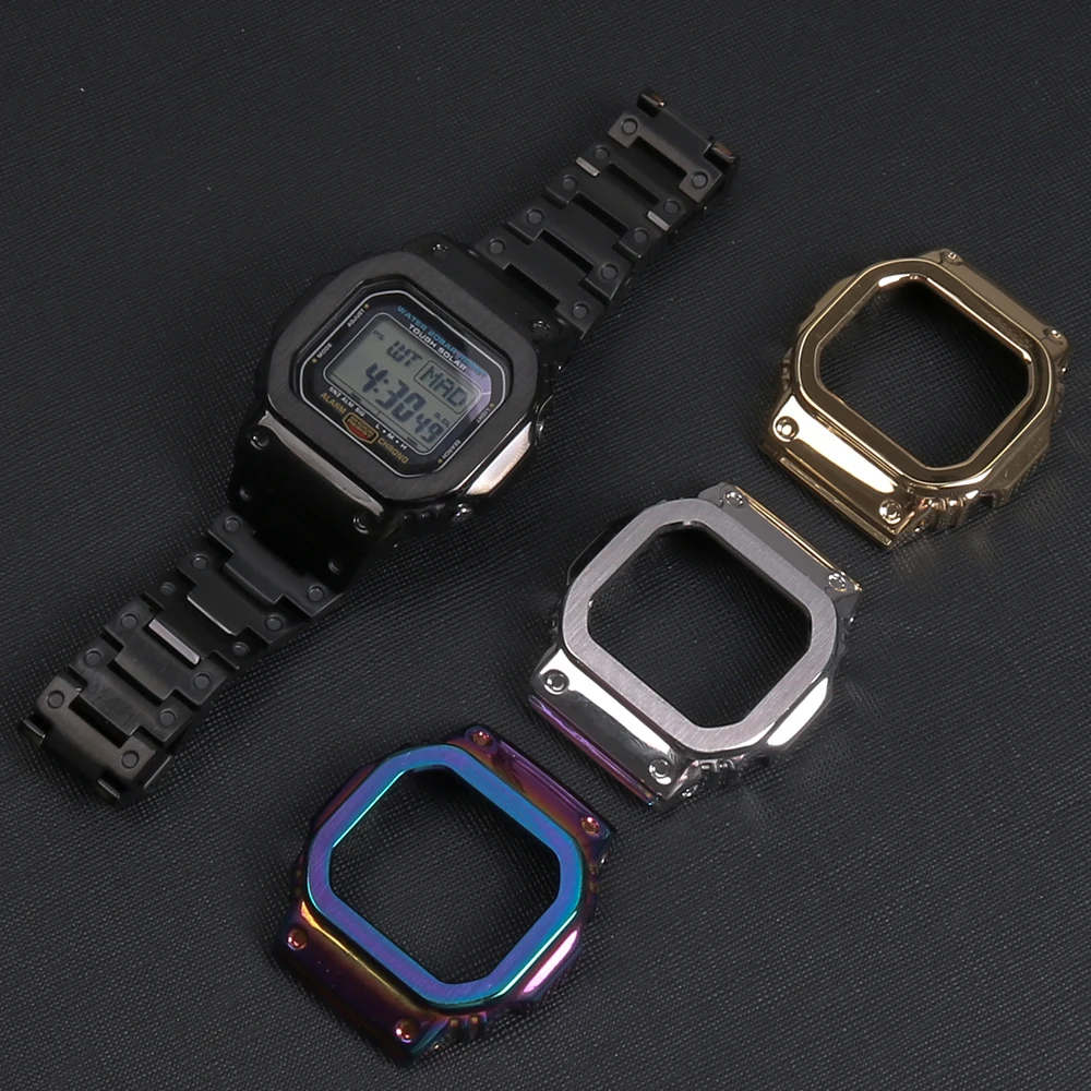 Watch Strap Bezel Case For Casio G Shock Dw5600 Gw5600 Dw5000 5035 Gw M5610 Ebay