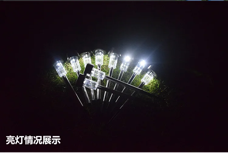 Solar Garden Lamp Solar-powered Lawn Lamps Solar Small Tube Lamp Solar Outdoor Light Garden Lights