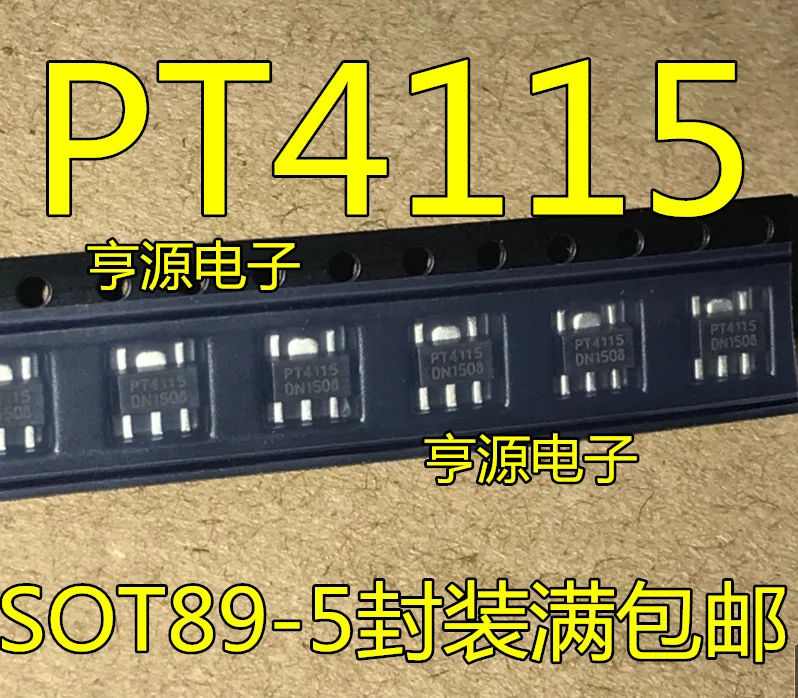 20 шт. Новый PT4115 PT4115-89-e SOT89 Драйвер IC/понижающий преобразователь/светодиодный