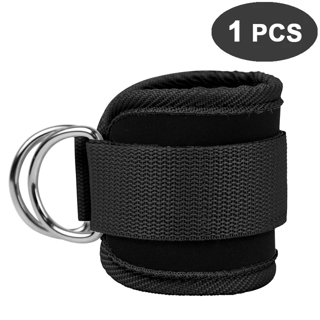 Cable Ankle Straps For Cable Machines Leg Exercises Double DRing Ankle