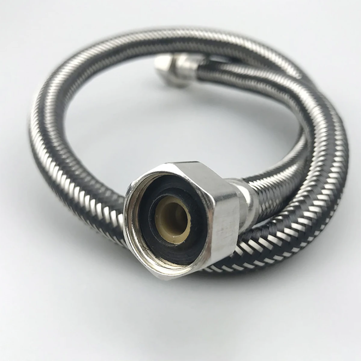 Stainless Steel Bathroom Kitchen Water Heater Hose Flexible Shower Hose Heater Water Head Plumbing Pipe 50cm For Home Hotel shower hose plumbing hose