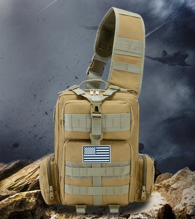 Военный Рюкзак, тактическая сумка на плечо, сумка для активного отдыха в Военном Стиле, большая емкость для охоты, туризма, рыбалки