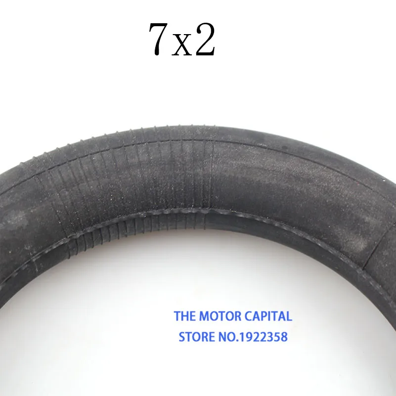 NewButyl inner tube 7x2 175x50 for Electric Scooter tyre 7 inch Wheel Chair Truck baby carriage tire iner high qualiy