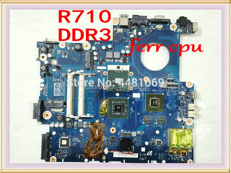 BA92-04930A GENEVA2 For Samsung NP-R710 R710 NP-R710H Laptop Motherboard Mainboard BA92-04959A BA41-00936A BA41-00930A DDR3 | Компьютеры и