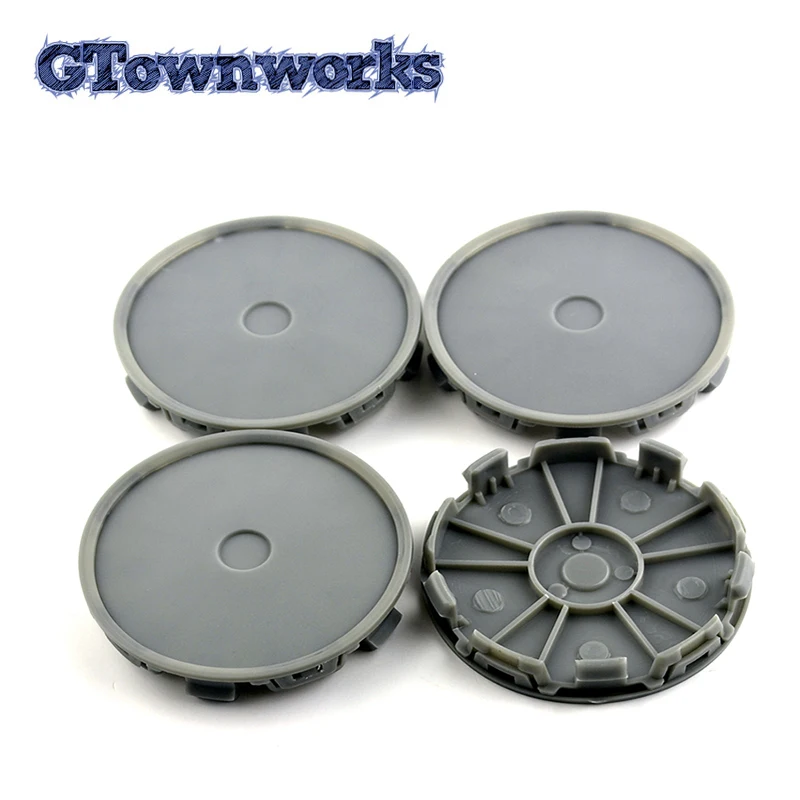 4pcs 69mm(2.6in) Car Wheel Center Hub Caps Fit For 1 3 5 6 7 X Z Series E21 E30 E46 E90 E91 E92 E93 Exterior Accessories