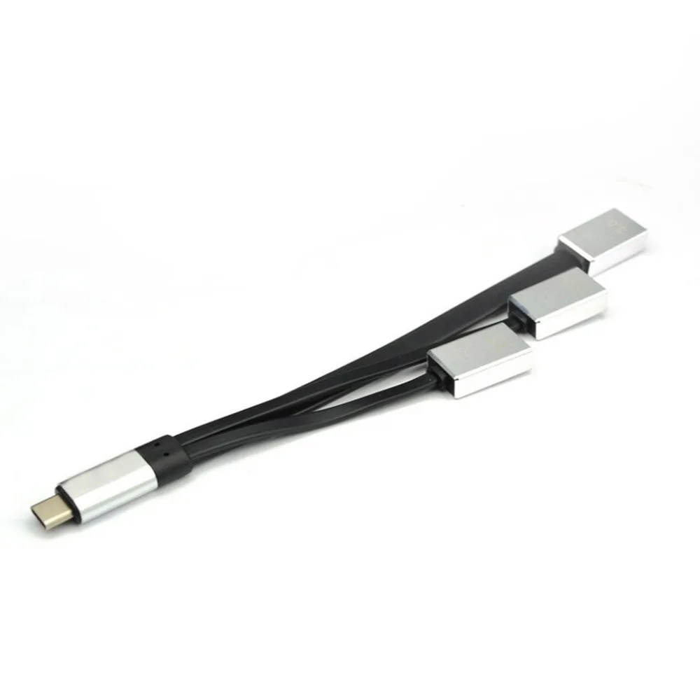 Тип C штекер 3 USB 3,0/2,0 Женский 4в1 концентратор сплиттер кабель для samsung LG SonyW91A