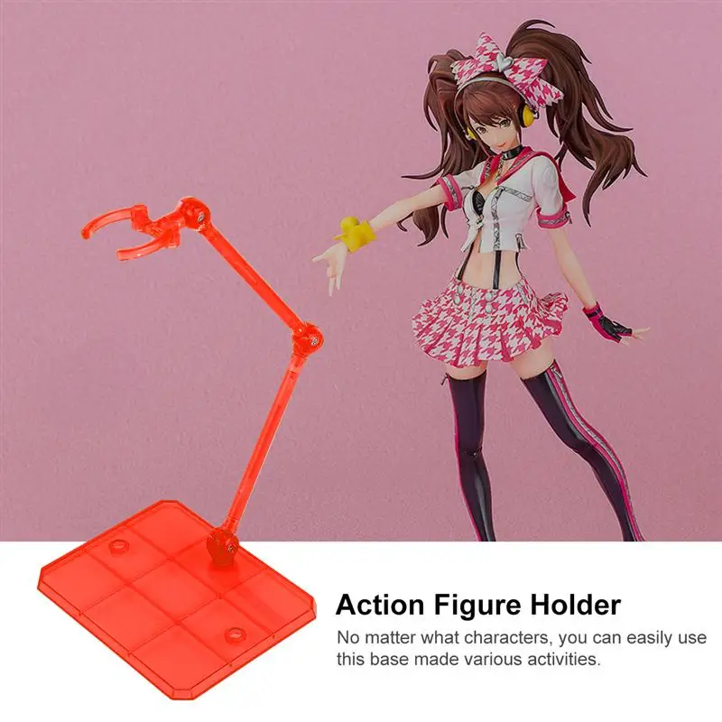 5pcs Model Figure Support Action Figure Base Suitable Display Stand Bracket For 1/144 Model Figure