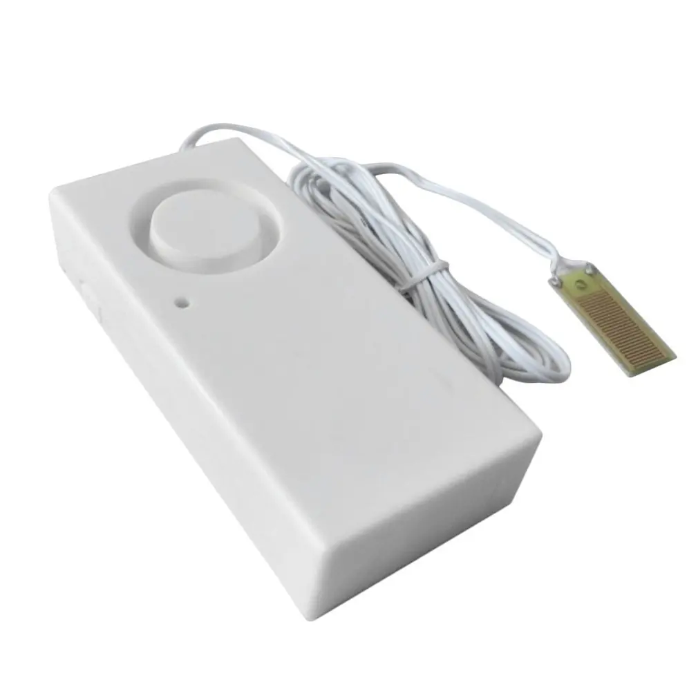 

LESHP Water Leakage Alarm Detector 130dB Water Alarm Leak Sensor Detection Flood Alert Overflow Home Security Alarm System
